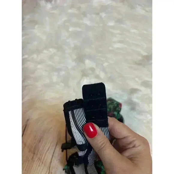 Xhilaration Target Tropical Floral Striped Bralette Size XL - Picture 7 of 7